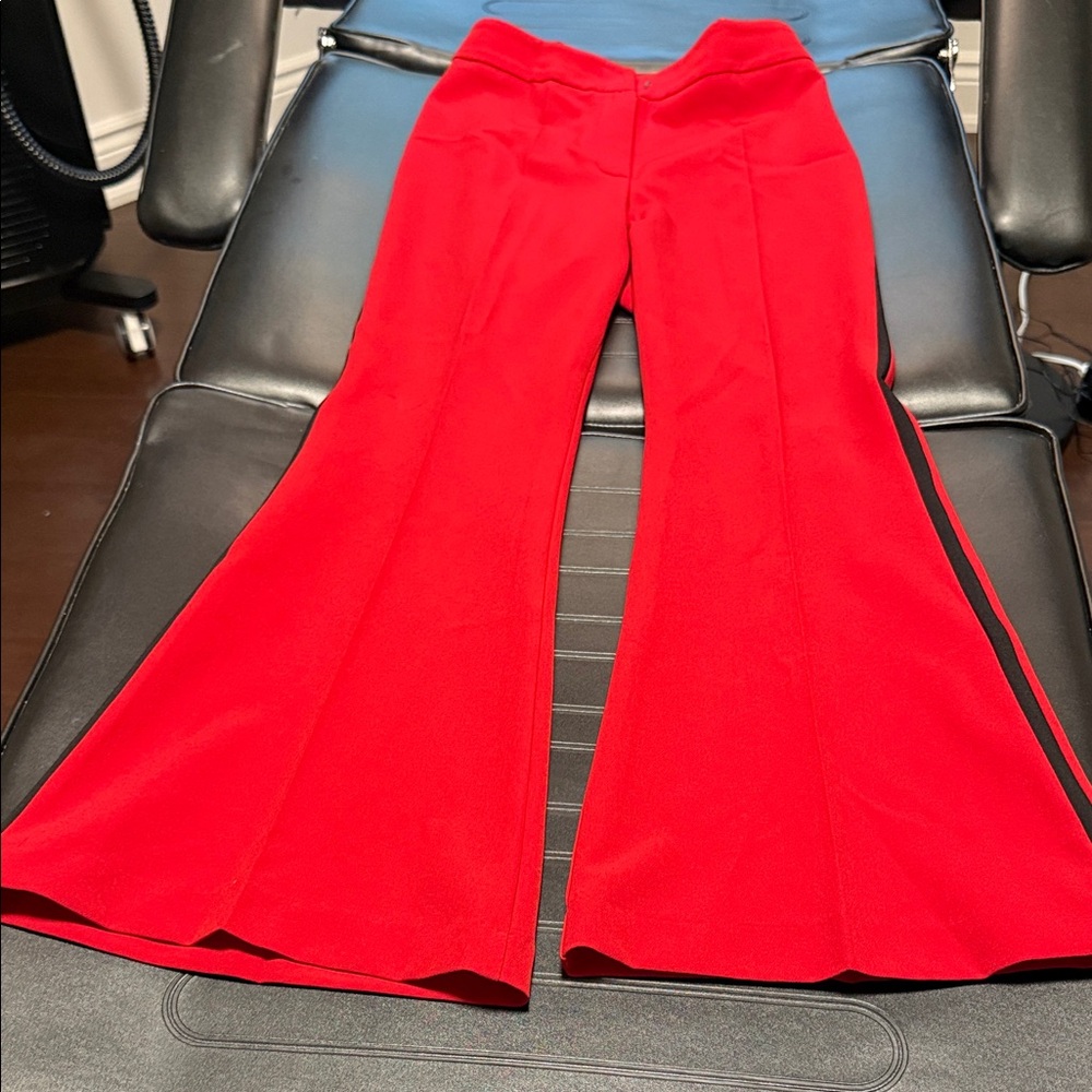 Lefton Vibrant Red Kids Flared Pants